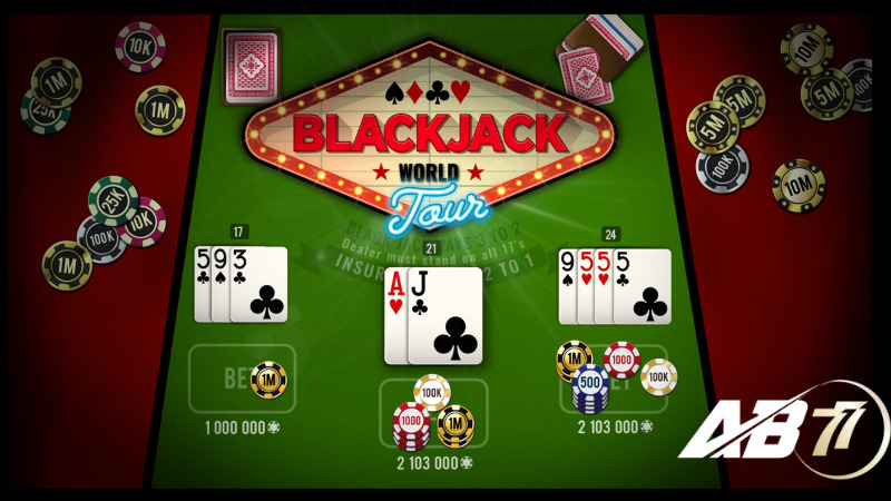 Cá cược ăn tiền cùng với game Blackjack